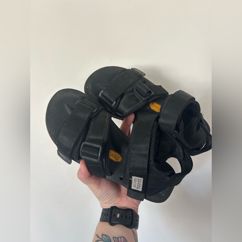 Black Suicoke GGA-V Sandals Size 6